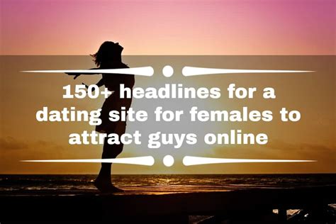 Catchy headline for dating website